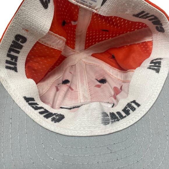 Cincinnati Reds Hat Sportco Ballfit Mesh Fitted Men's Orange Black - Picture 5 of 9